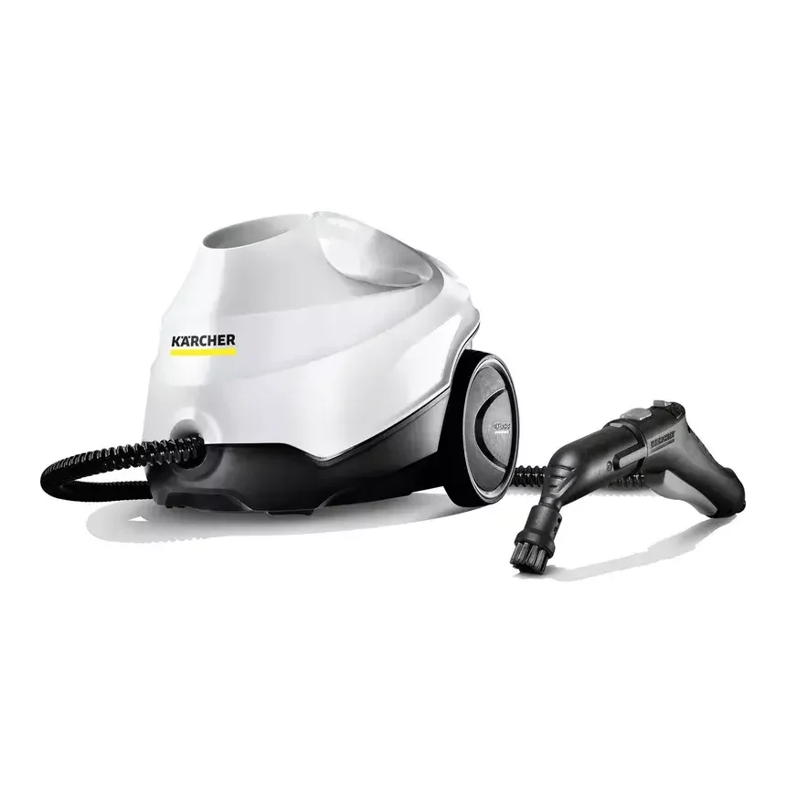 Karcher professional steam cleaner for chemical-free 212°F pathogen neutralization and deep fissure sanitation in Livingston County homes.